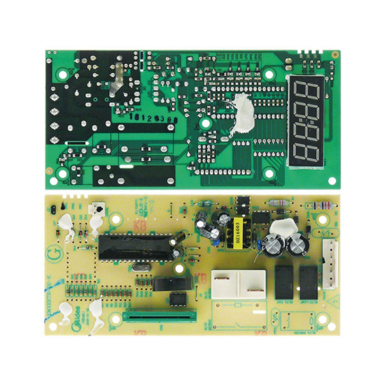 Placa de display para microondas GMW1125 L 165mm An 78mm para Metro/Makro display 4 dígitos