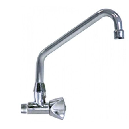 Grifo orientable montura cierre goma 1/2" longitud salida 200mm altura salida 180mm