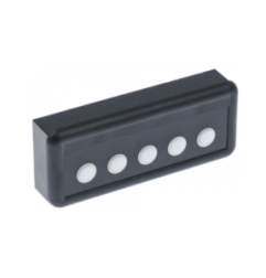 Unidad de teclado aparatos de café tazas 5 negro tipo 9.9.07.03G L 116mm An 44mm GICAR