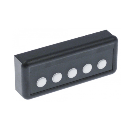 Unidad de teclado aparatos de café tazas 5 negro tipo 9.9.07.03G L 116mm An 44mm GICAR