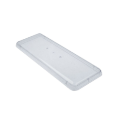 Tapa L 470mm An 176mm H 32mm transparente Ugolini