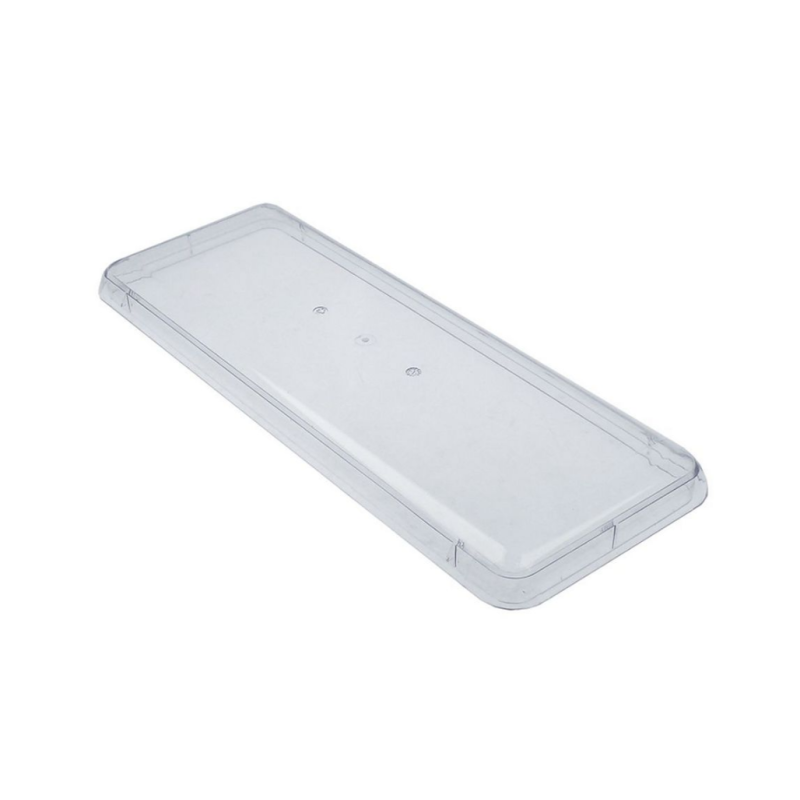 Tapa L 470mm An 176mm H 32mm transparente Ugolini