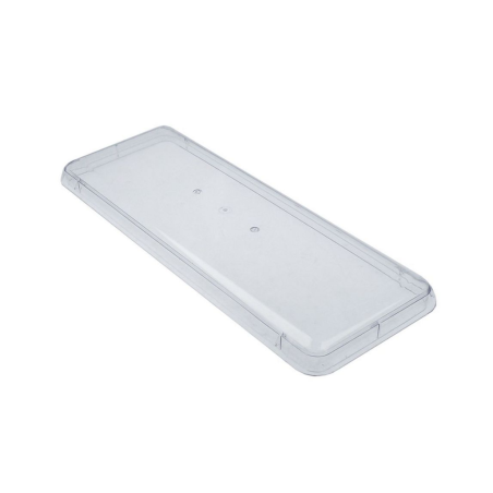 Tapa L 470mm An 176mm H 32mm transparente Ugolini
