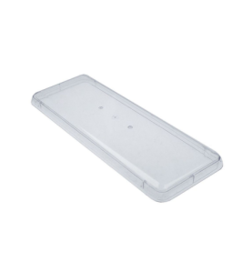 Tapa L 470mm An 176mm H 32mm transparente Ugolini