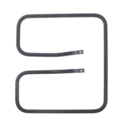 resistencia 1000W 220V espirales 1 L 200mm An 220mm H 34mm distancia de empalme 34mm