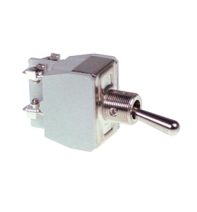 Interruptor de palanca rosca M12x0,75 2NO 250V 15A ON-OFF atornillado Braher