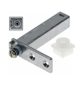 Bisagra a resorte serie 176 pos. de montaje izquierdo/derecho L 75mm An 25,6mm