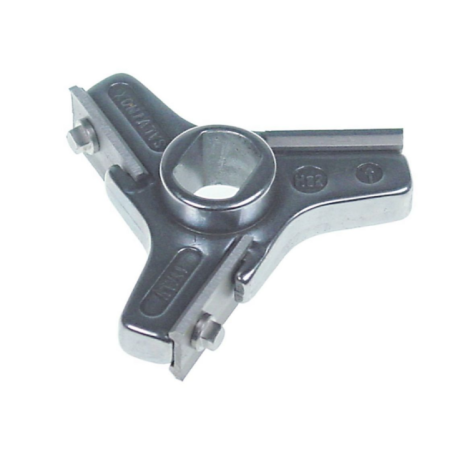 Cuchillo tipo Unger acero inoxidable ø 73mm medida H-82 (22) con cuchillas Star-10