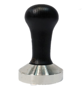 Tamper madera negro base plana Ø53mm