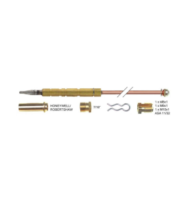 Juego de termopares L 900mm punta aluminzada 8 piezas