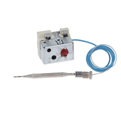 Termostato de seguridad temp. desconexión 225°C 1 polos 1NC 0,5A sonda ø 6mm sonda L 77mm