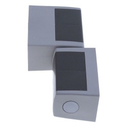Bisagra rectangular L 204mm tope izquierdo/derecho