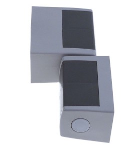 Bisagra rectangular L 204mm tope izquierdo/derecho