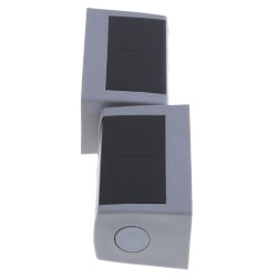 Bisagra rectangular L 204mm tope izquierdo/derecho