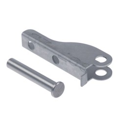 Bisagra de puerta con perno pos. de montaje izquierdo/derecho
