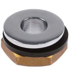 Pileta de desagüe medida 1/2" altura total 16mm