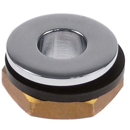 Pileta de desagüe medida 1/2" altura total 16mm