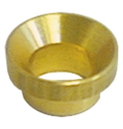 Casquillo D1 8,5mm D2 12mm H 6mm latón int 7mm BFC