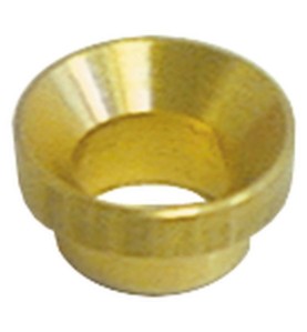 Casquillo D1 8,5mm D2 12mm H 6mm latón int 7mm BFC