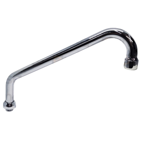 CaÑo en c orientable 250x18mm grifo sobremesa