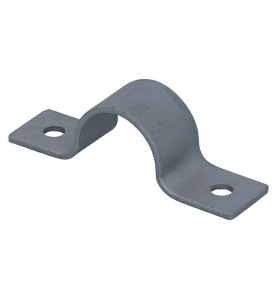 Soporte tubo abrazadera cortina lamas