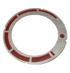 Pegatina mando fry-top