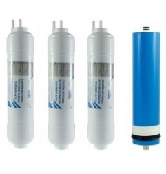 Kit 3 filtros depurador Ósmosis