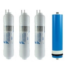 Kit 3 filtros depurador Ósmosis