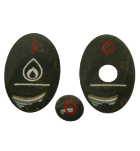 Pegatina adhesiva gas  m22