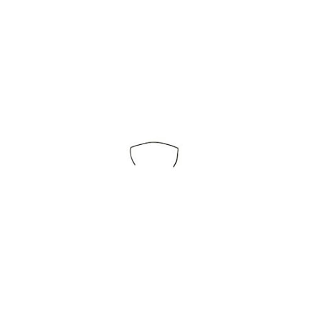 Burlete puerta horno 550x250mm