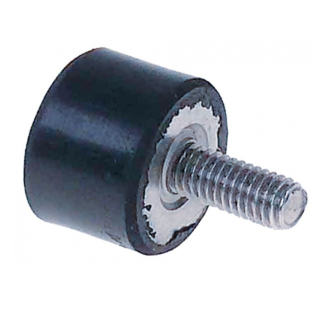 Amortiguador capota Ø6mm ad/fi fagor