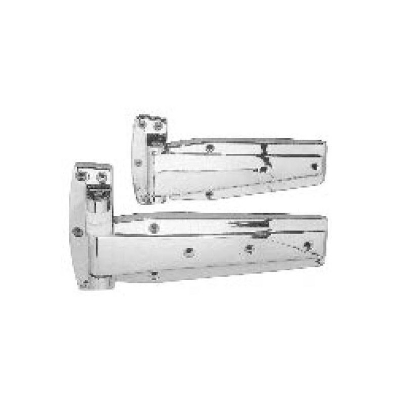 Bisagra cromo horizontal 254mm hu-197