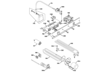 Recambios asber lab-2100 panel de mandos