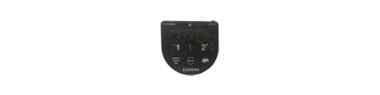 Display  y botoneras para cafeteras